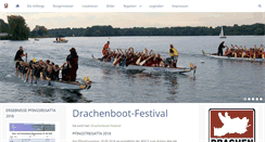 Desktop Screenshot of drachenboot-festival.de